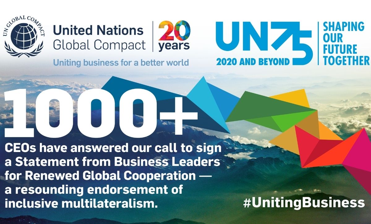Tudor Rose joins over 1,200 organisations renewing support for the UN Global Compact’s sustainable policies