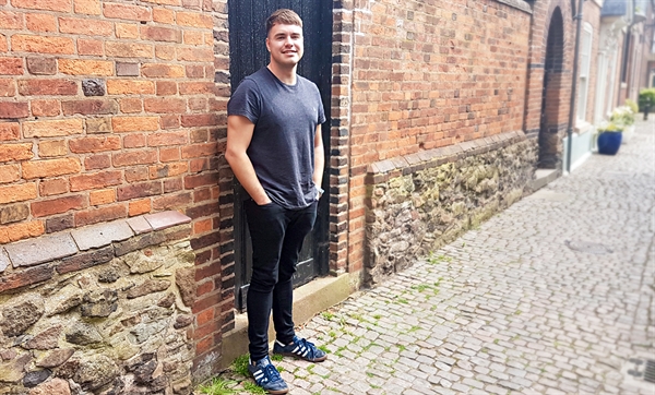 New recruit Paul joins the team