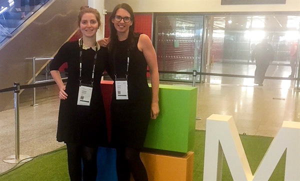 Editorial members visit Microsoft’s Future Decoded event