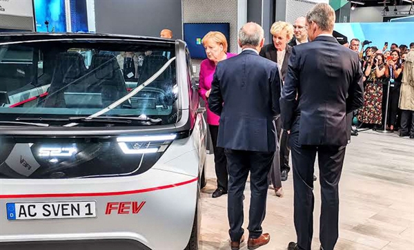 Andy visits the IAA International Motor Show in Frankfurt